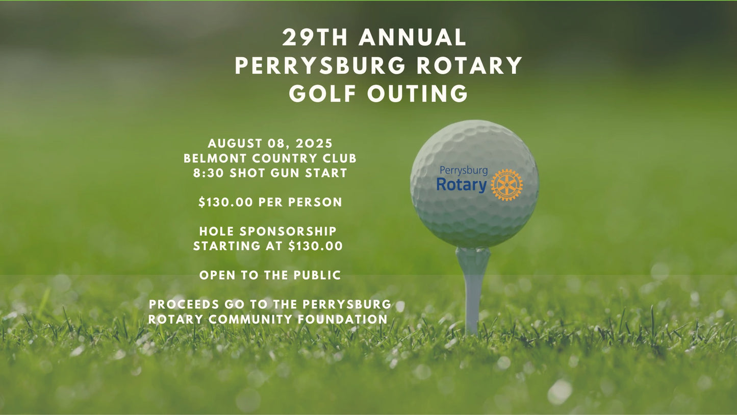 2025 Perrysburg Rotary Golf Outing